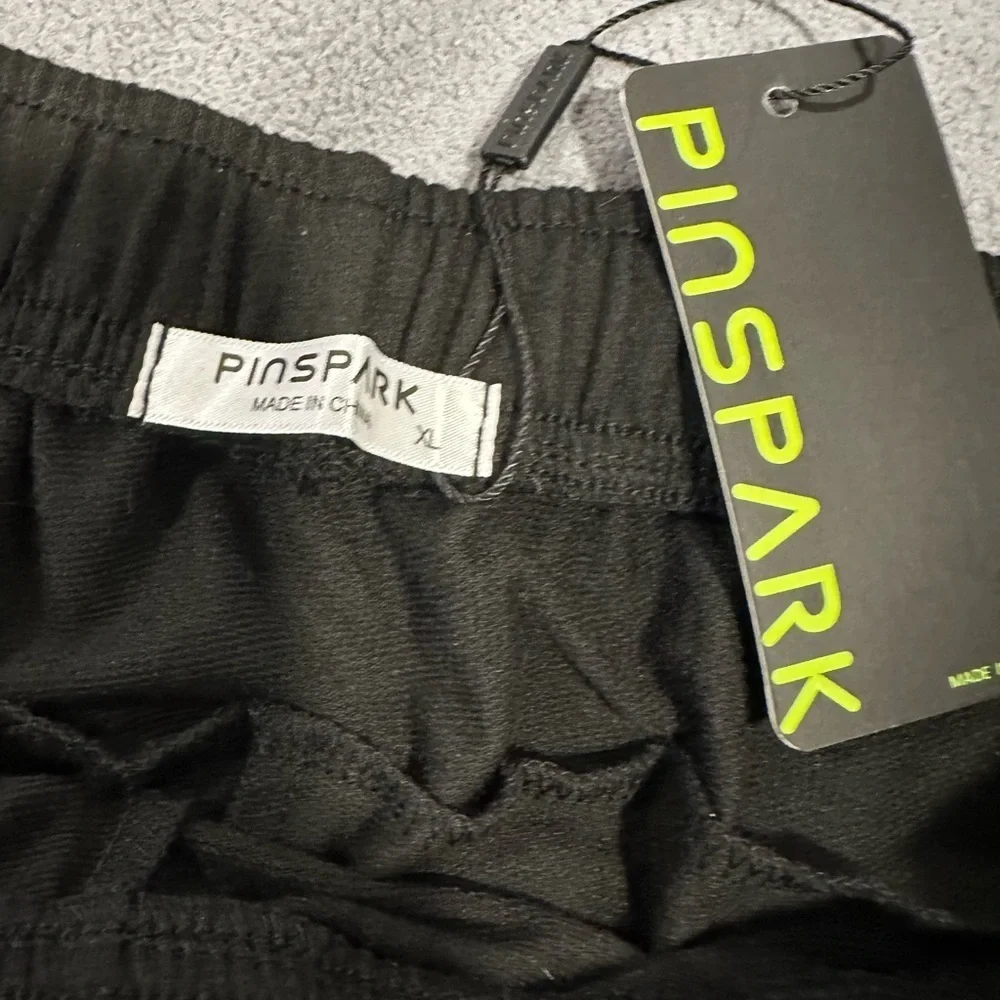 NWT Women’s Pinspark Black Wide Leg Lounge Pants XL. Soft. Flowy. Pockets.